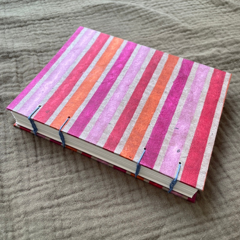 Small Sunset Stripes Book